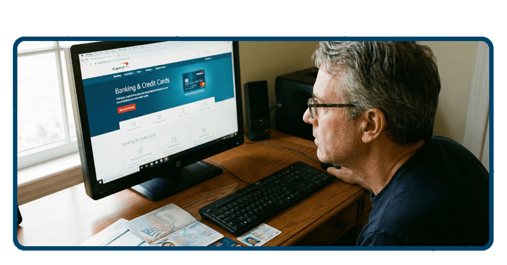 Capital One Platinum Secured card