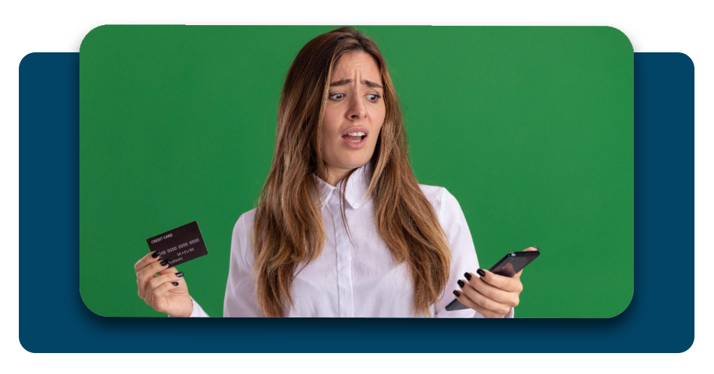 Bank account with bad credit application process